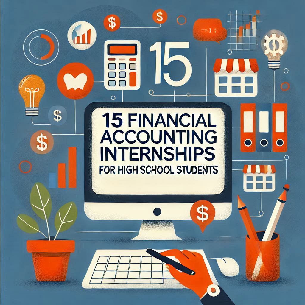 15 Financial Accounting Internships for High School Students